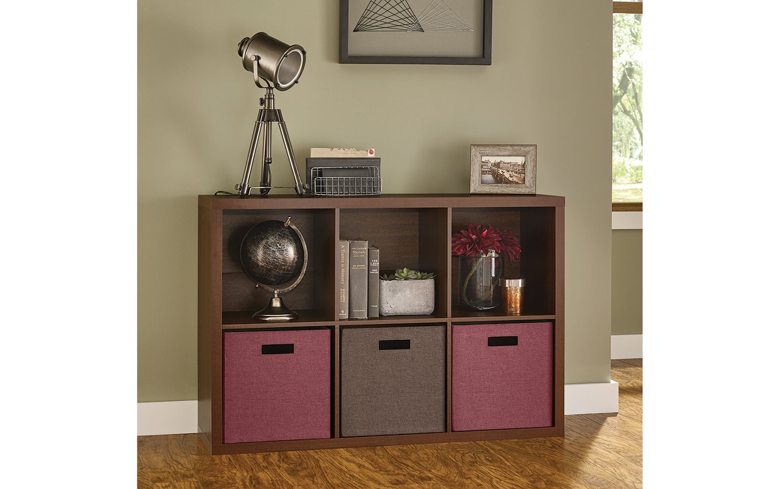 Decorative Storage 6 Cube Organizer Home by AMES