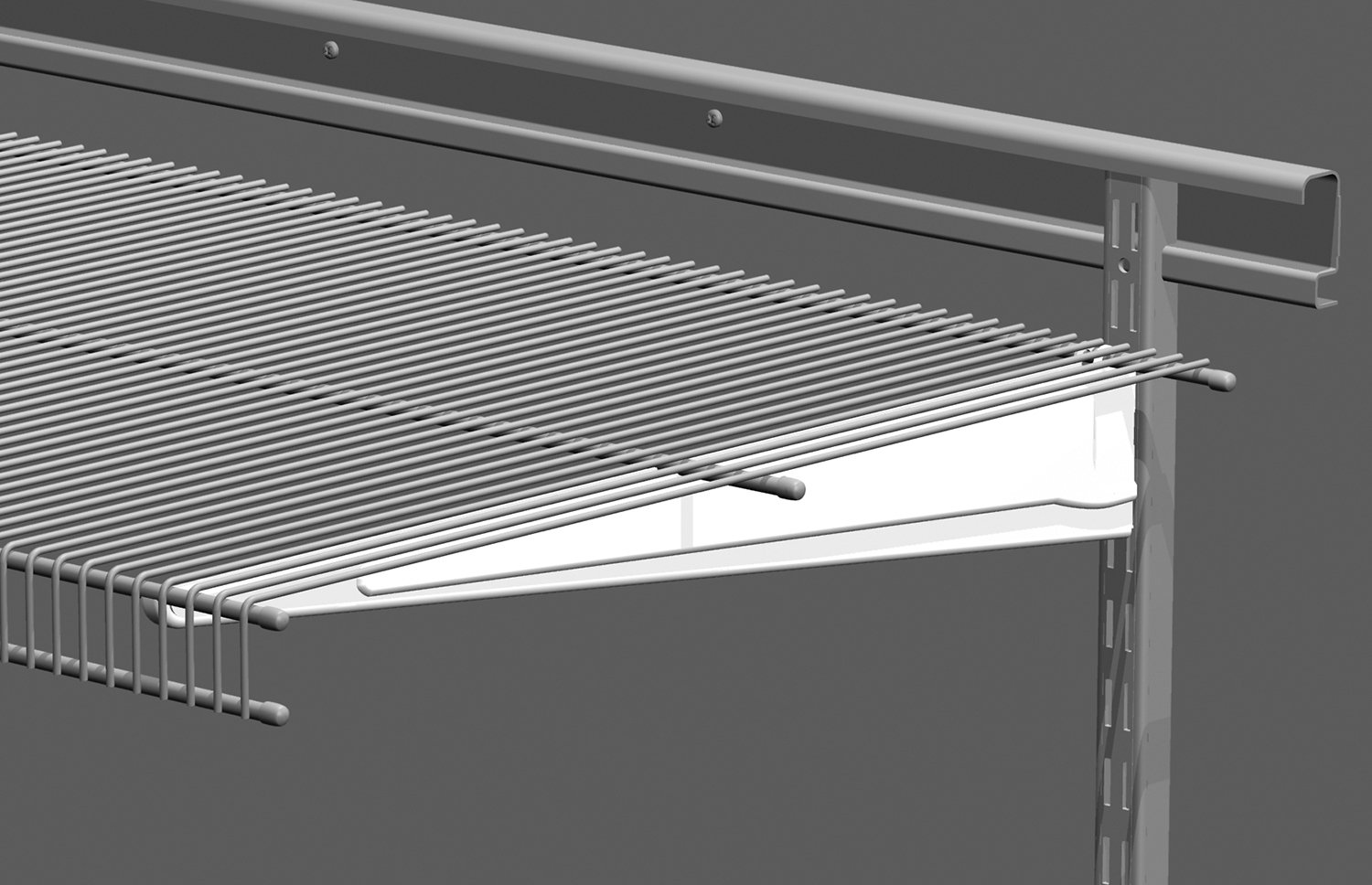 ShelfTrack Wire Shelving Bracket Home by AMES