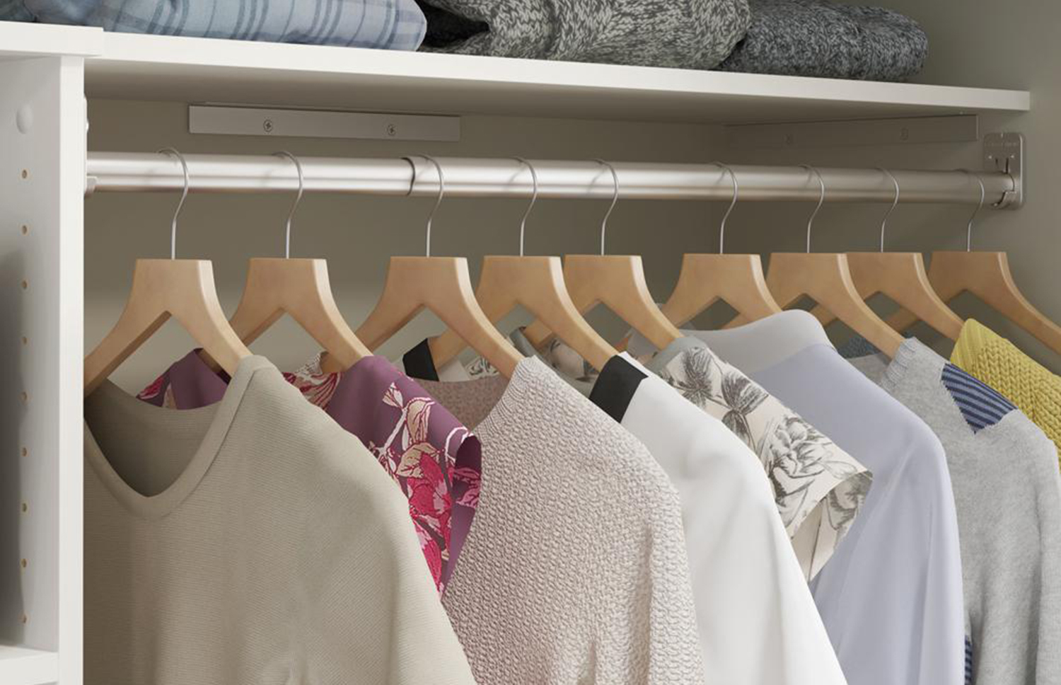 Style20 2648 In. Adjustable Hang Rod Home by AMES