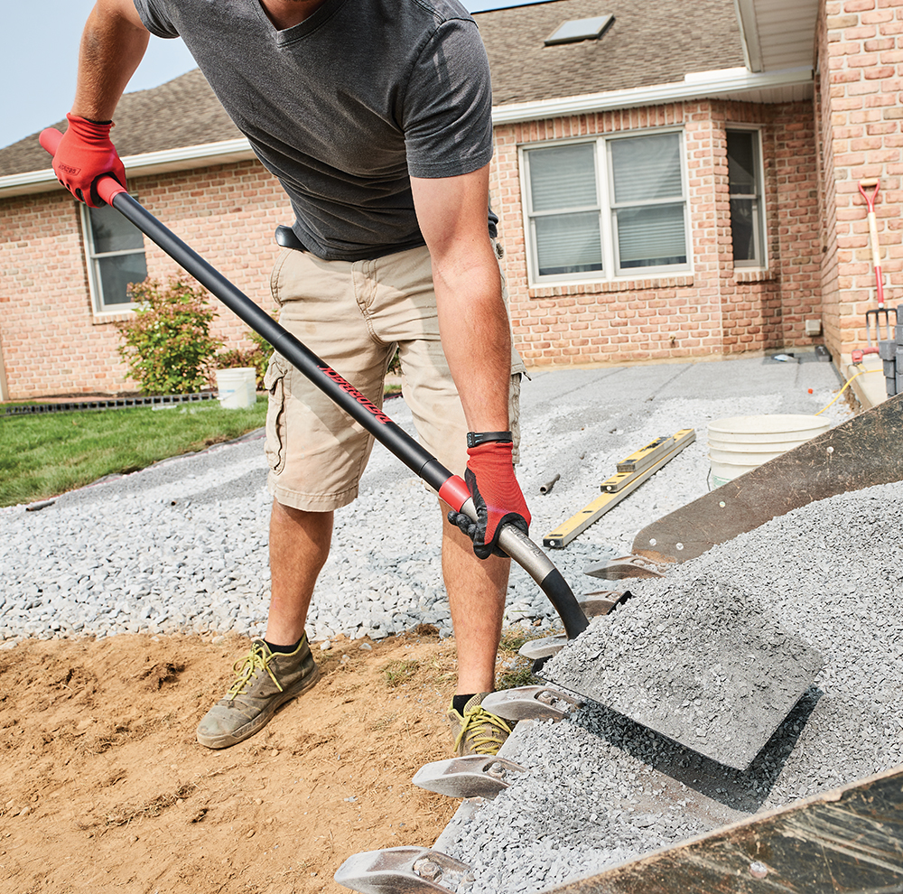 PowerEdge Transfer Shovel with Fiberglass Handle | Home by AMES