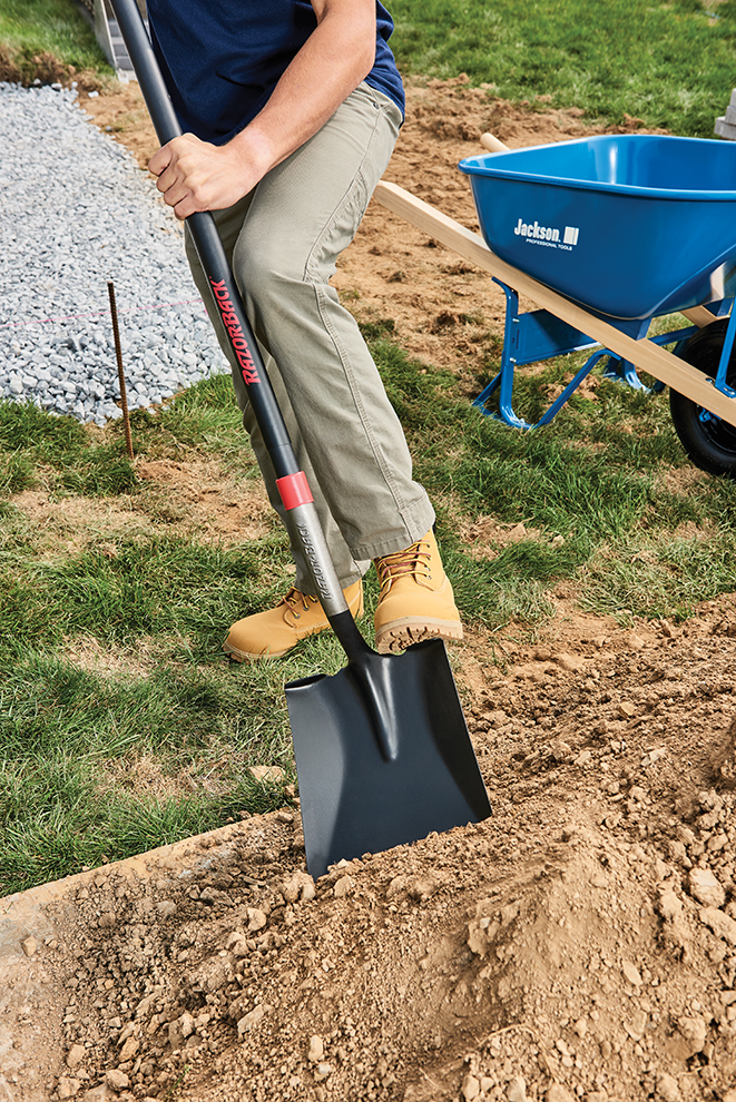 PowerEdge Transfer Shovel with Fiberglass Handle | Home by AMES
