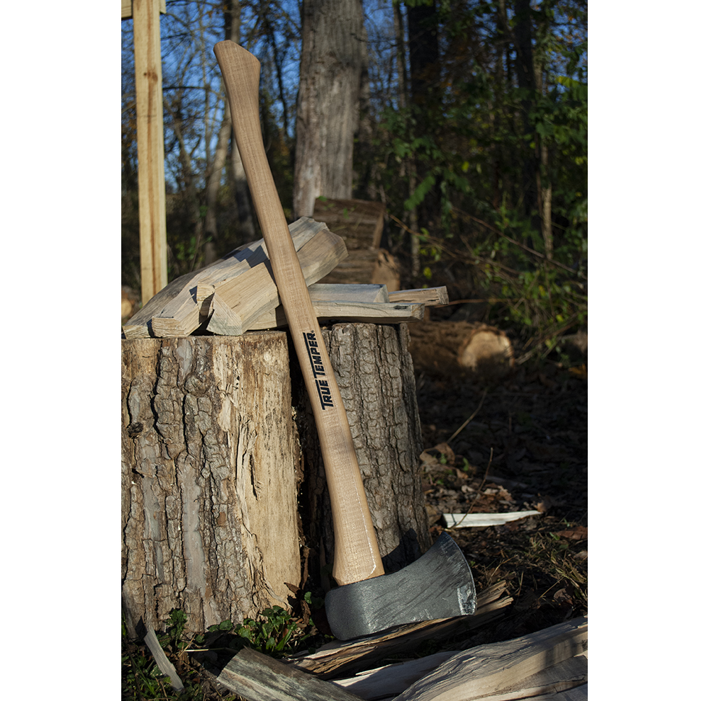 TOUGHSTRIKE 3.5 lb. Single Bit Michigan Axe, American Hickory