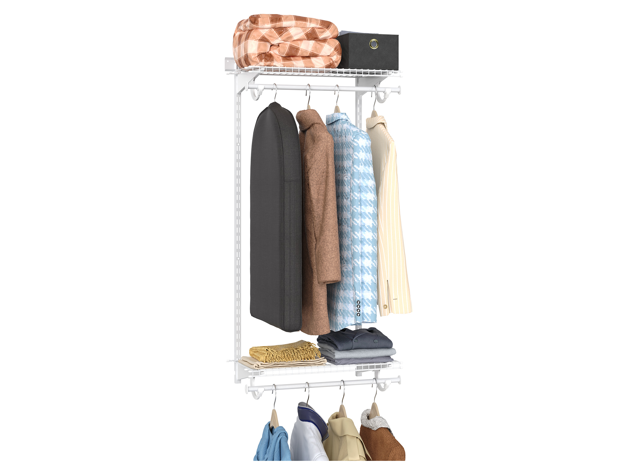 Middle Shelftrack 2 ft. ShelfTrack Organizer | Home by AMES