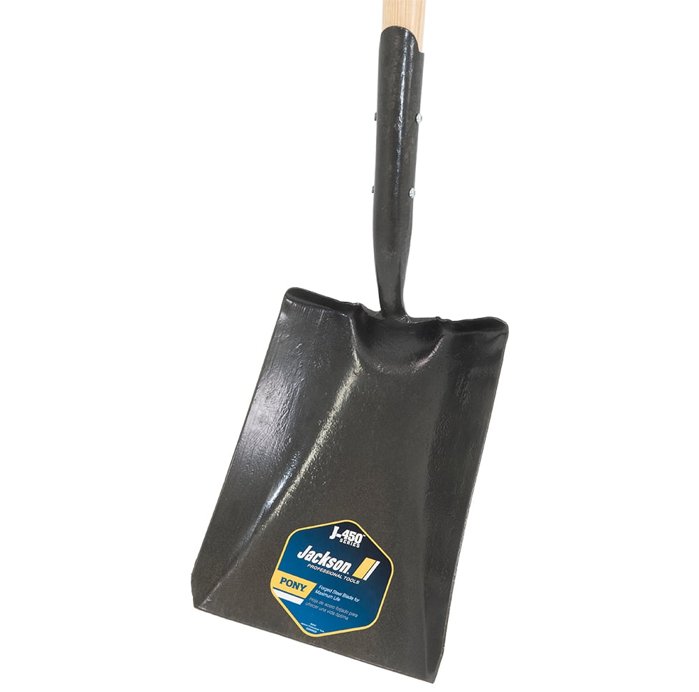 Square Point Shovel with Solid Shank and Armor Dgrip Home by AMES