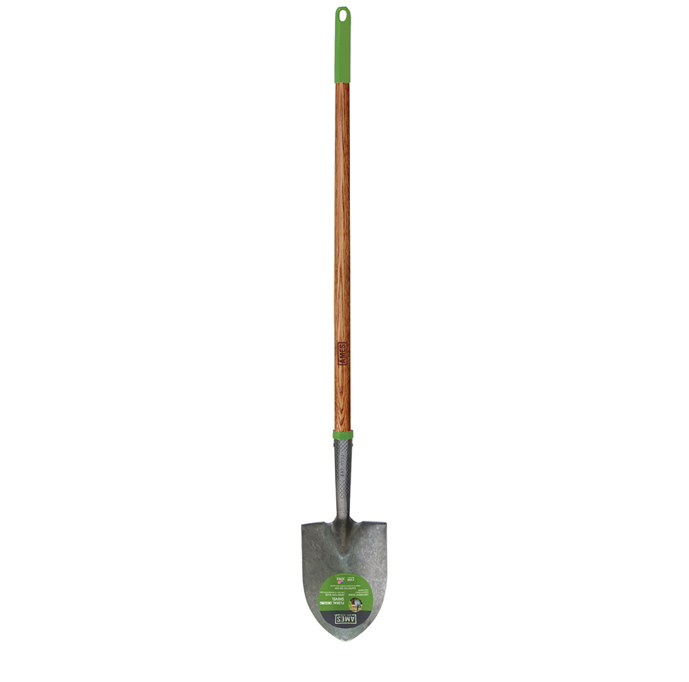 Long Handle Round Point Floral Shovel Home by AMES