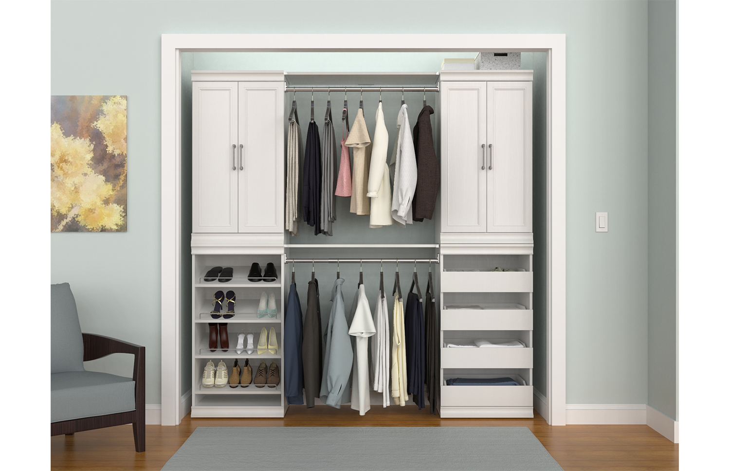 SHELF AND CLOSET HANG ROD Home by AMES