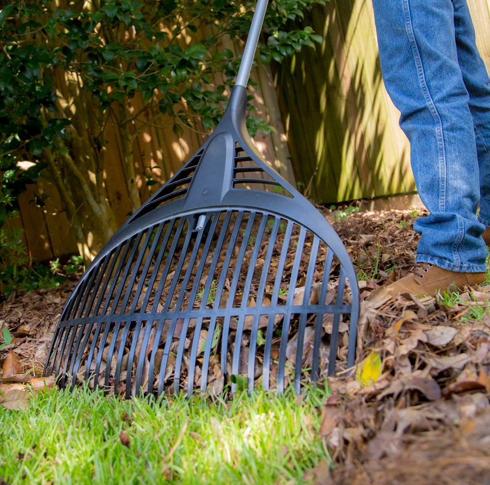 26 Inch Poly Leaf Rake Home by AMES