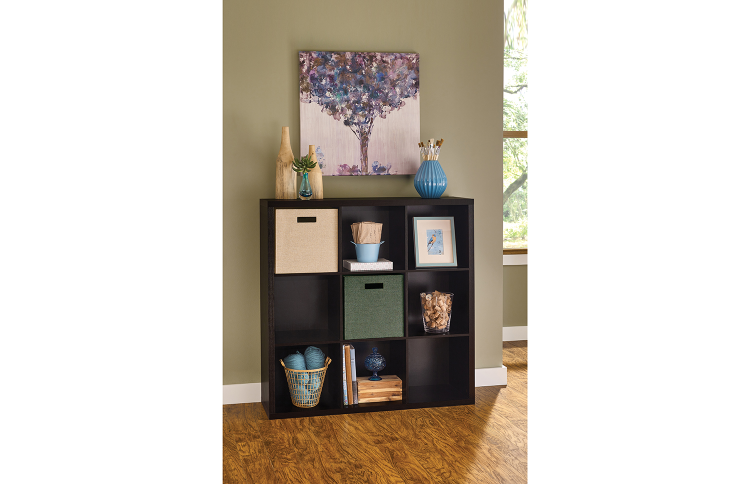 Decorative Storage 9 Cube Organizer Home by AMES