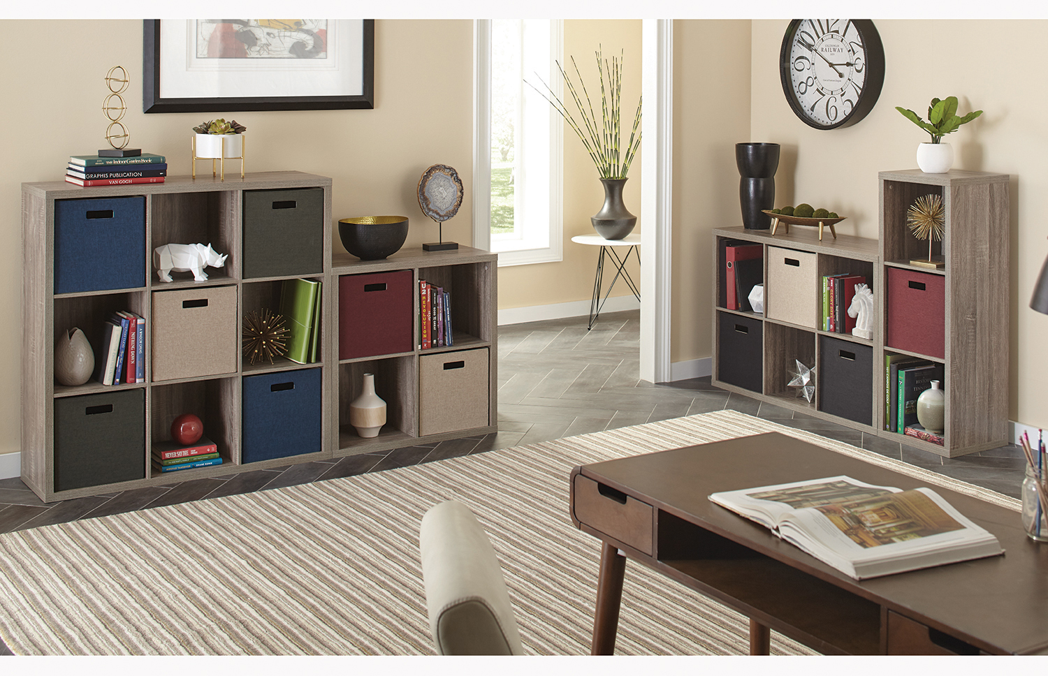 Decorative Storage 6 Cube Organizer Home by AMES