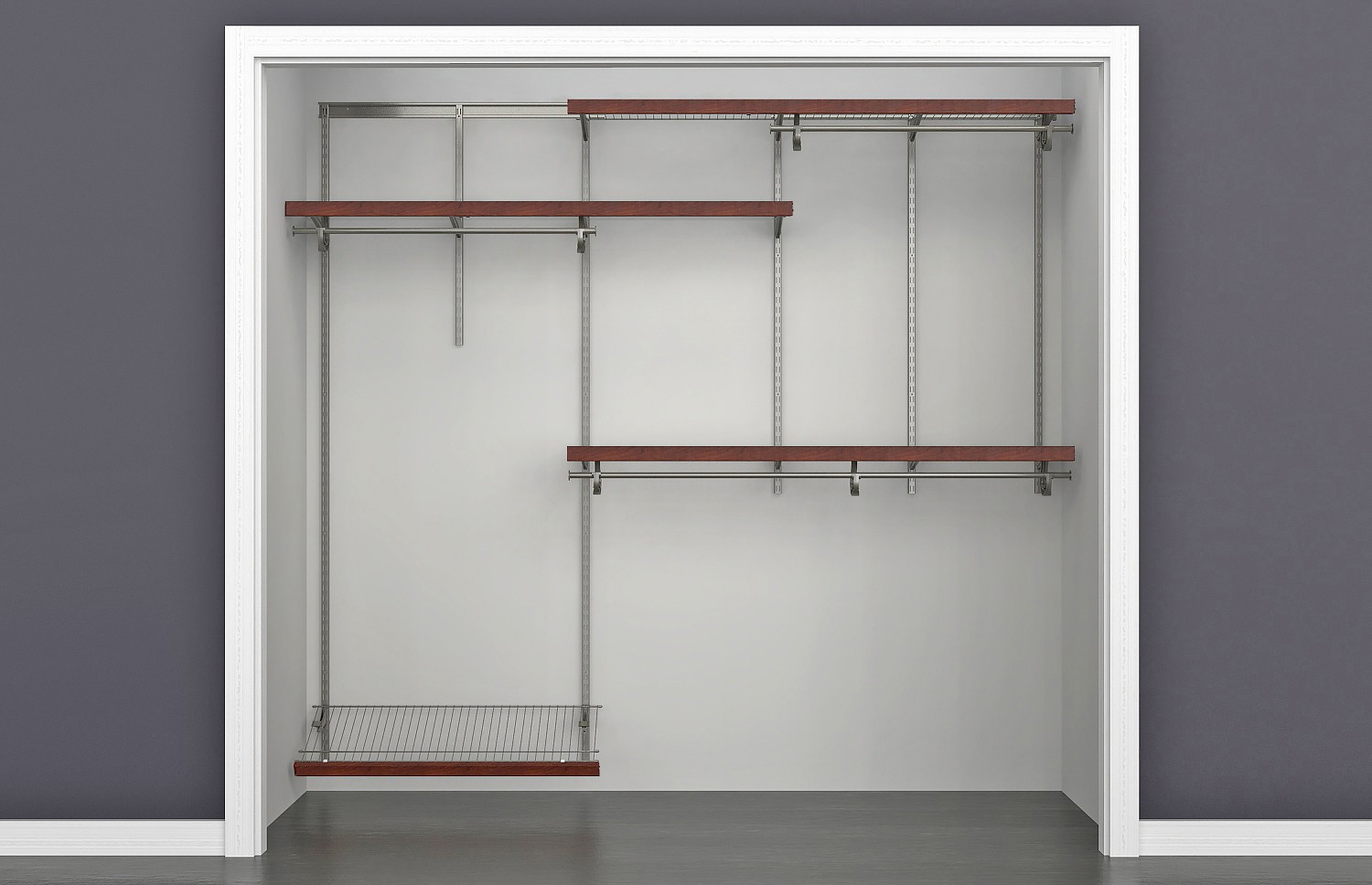 5 ft.-8 ft. Premium ShelfTrack Org | Home by AMES
